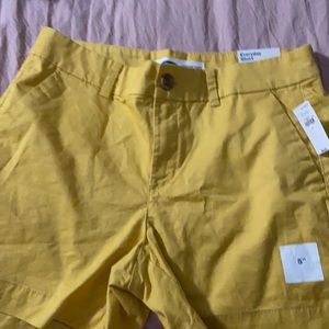 Mustard Color 5” Shorts